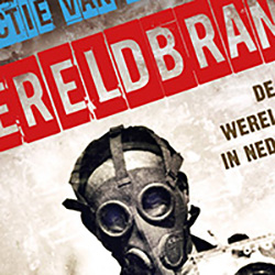 projectie van een wereldbrand